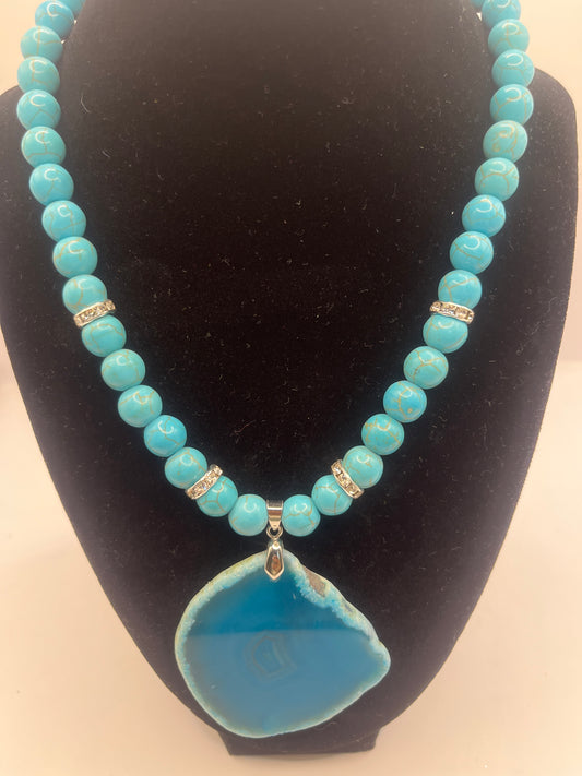 Turquoise crystal